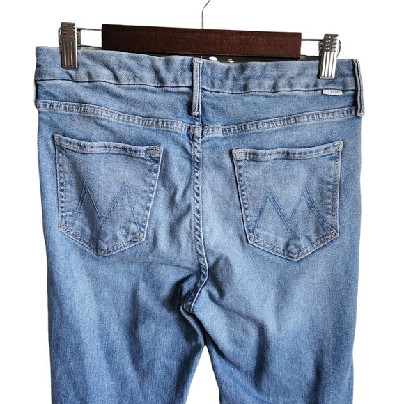 Mother Jeans The Looker Crop Size 29 We're All in This Together Denim Jean - Picture 7 of 8